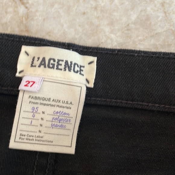 L’AGENCE Angelique High Rise French Slim Jeans Size 27 - Picture 5 of 13